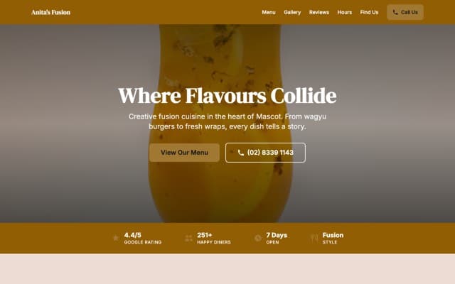 Anita's Fusion preview