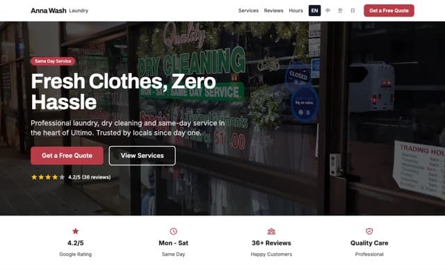 Anna Wash Laundry preview