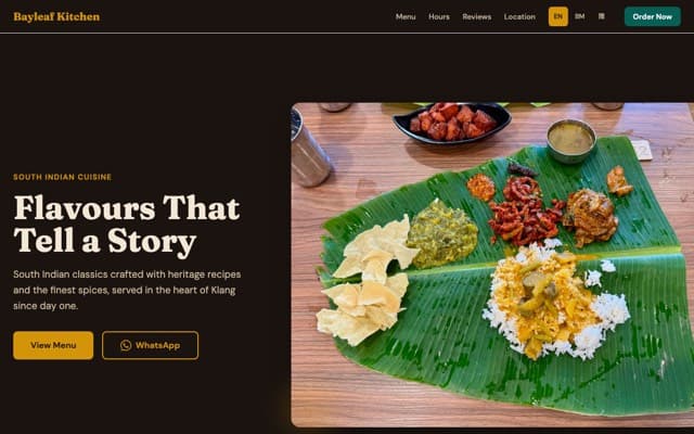 Bayleaf Kitchen Restaurant Klang preview