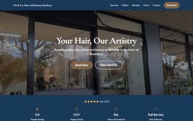 Ck Co Hair And Beauty Rosebery preview